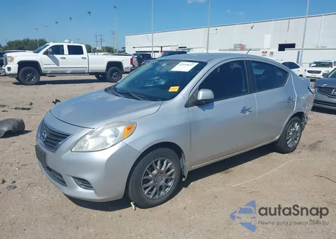 2013 Nissan Versa 1.6 Sv from USA, damaged, VIN 3N1CN7AP2DL855376